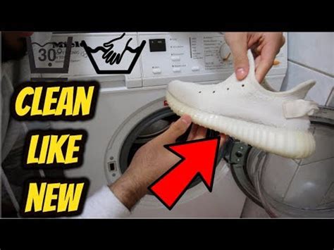 kunnen yeezys in de wasmachine